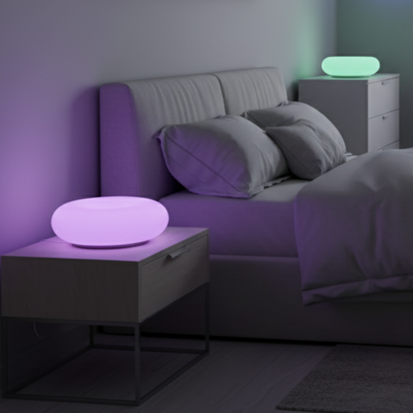 LuminiraOrb - Bauhaus RGB Colour Changing Donut Lamp