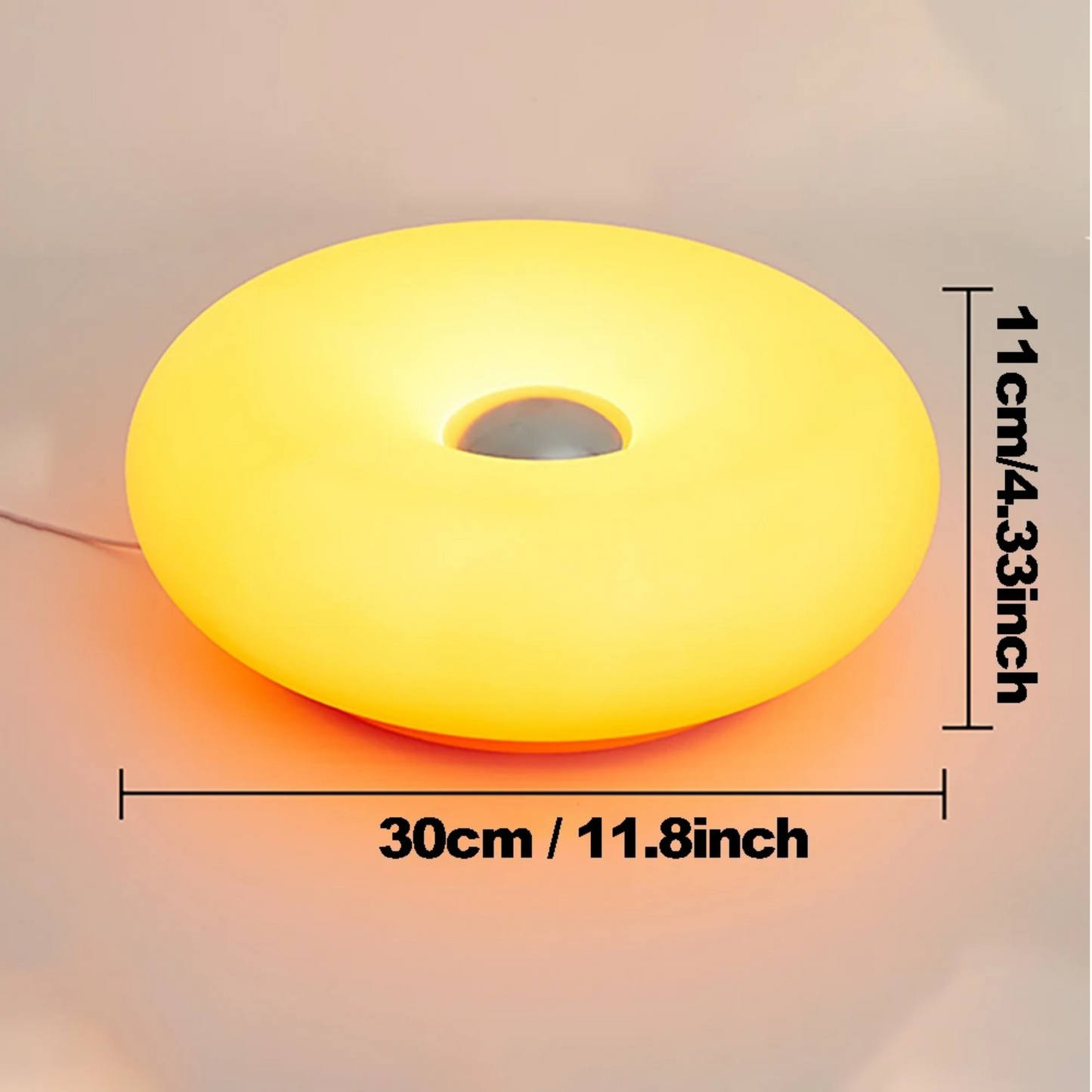 LuminiraOrb - Bauhaus RGB Colour Changing Donut Lamp