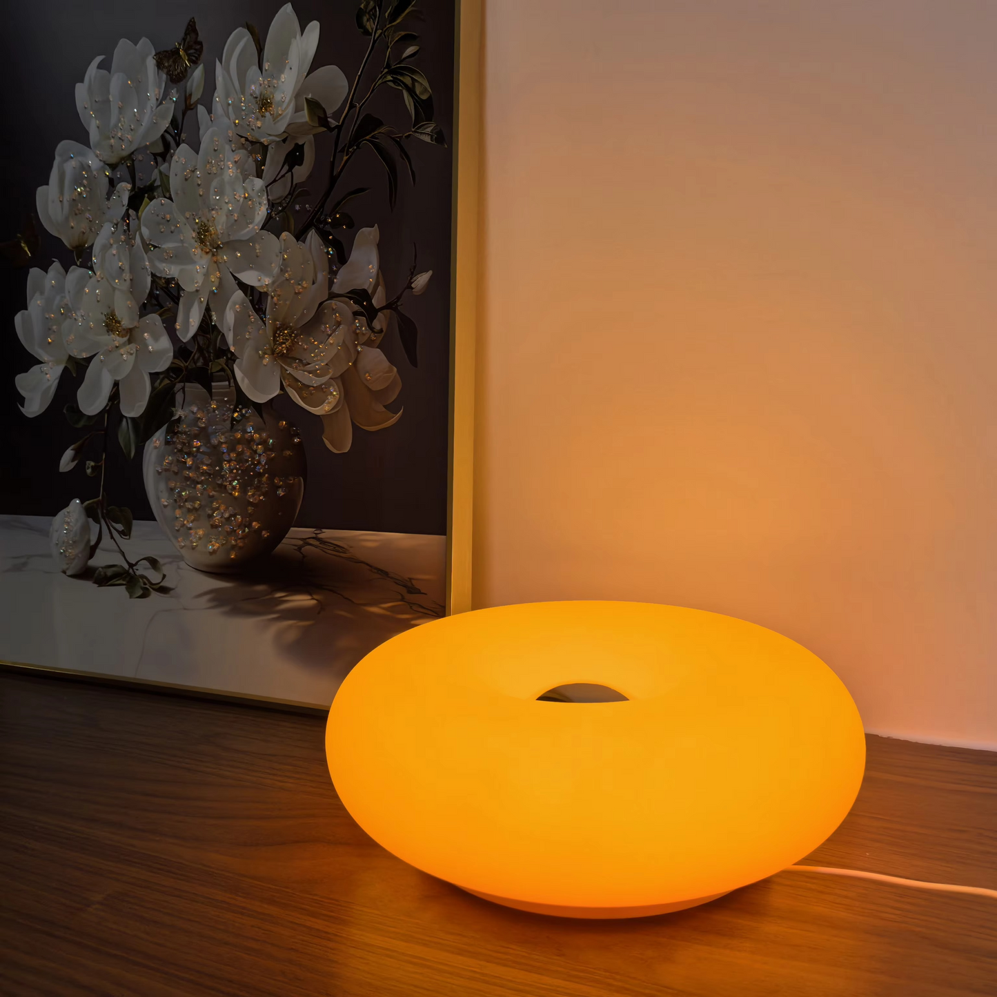 LuminiraOrb - Bauhaus RGB Colour Changing Donut Lamp
