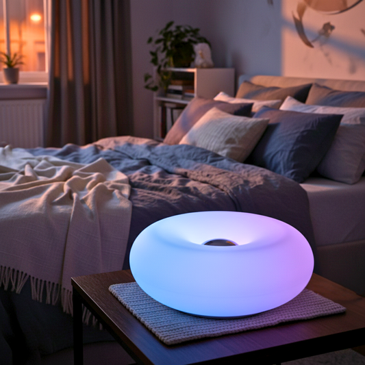 LuminiraOrb - Bauhaus RGB Colour Changing Donut Lamp