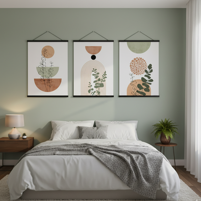 Magnetic Poster Frame – Easy Hang Canvas Wall Art Display