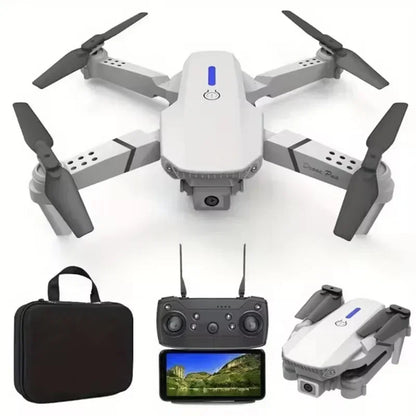 Foldable Quadcopter Drone With Dual 4K Wide Angle Camera