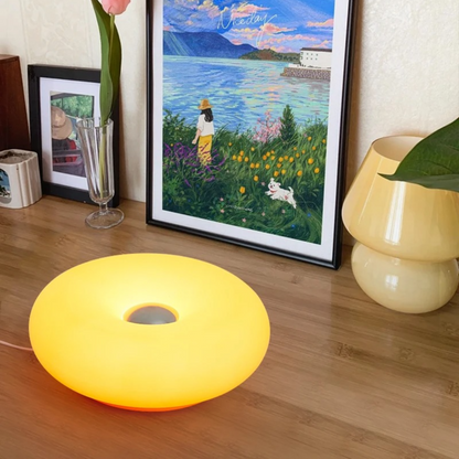 LuminiraOrb - Bauhaus RGB Colour Changing Donut Lamp