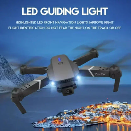 Foldable Quadcopter Drone With Dual 4K Wide Angle Camera