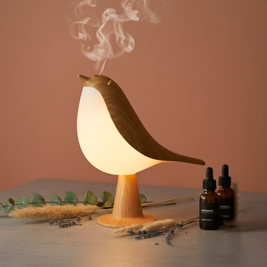 Touch-Control Bird Aroma Diffuser Night Light