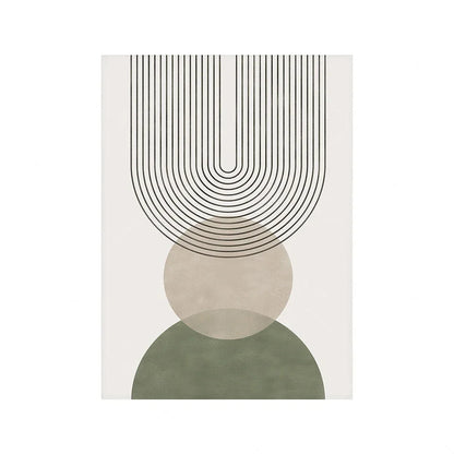 Sage Green Botanical Wall Art Set – 3 Minimalist Canvas Prints for a Calming, Nordic Vibe