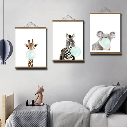 Magnetic Poster Frame – Easy Hang Canvas Wall Art Display