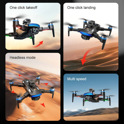 Quadcoptor Drone with HD 8K Dual Cameras