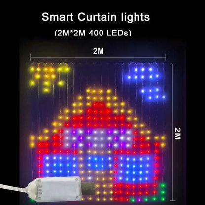 LED Curtain Fairy Lights