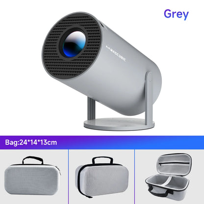 Compact WiFi Projector by Magcubic – Built-In Apps, 5G Streaming, Home Theater Ready